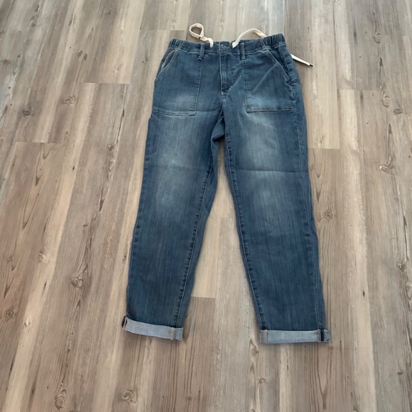 Judy Blue Denim Joggers Size 11/30 - Picture 1 of 4